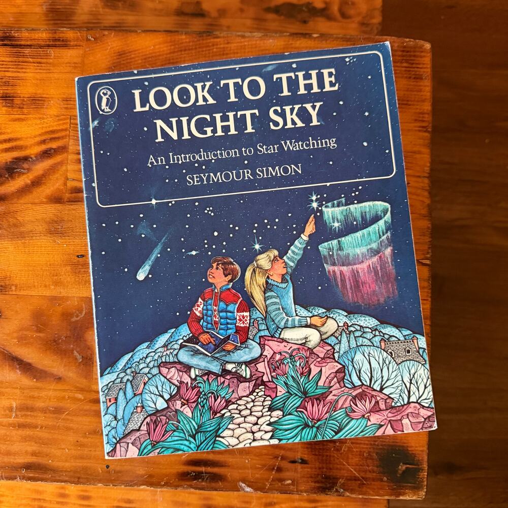 Vintage 1983 Look To The Night Sky An Intro To Star Watching Paperback Book